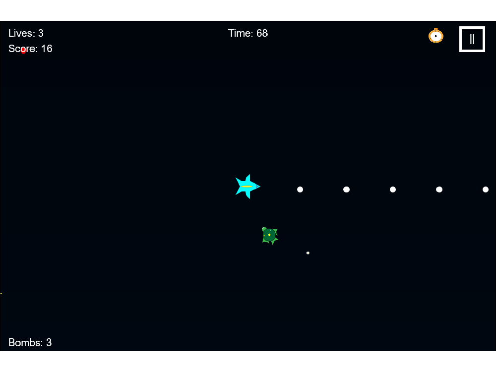 Javascript Space Shooter Game